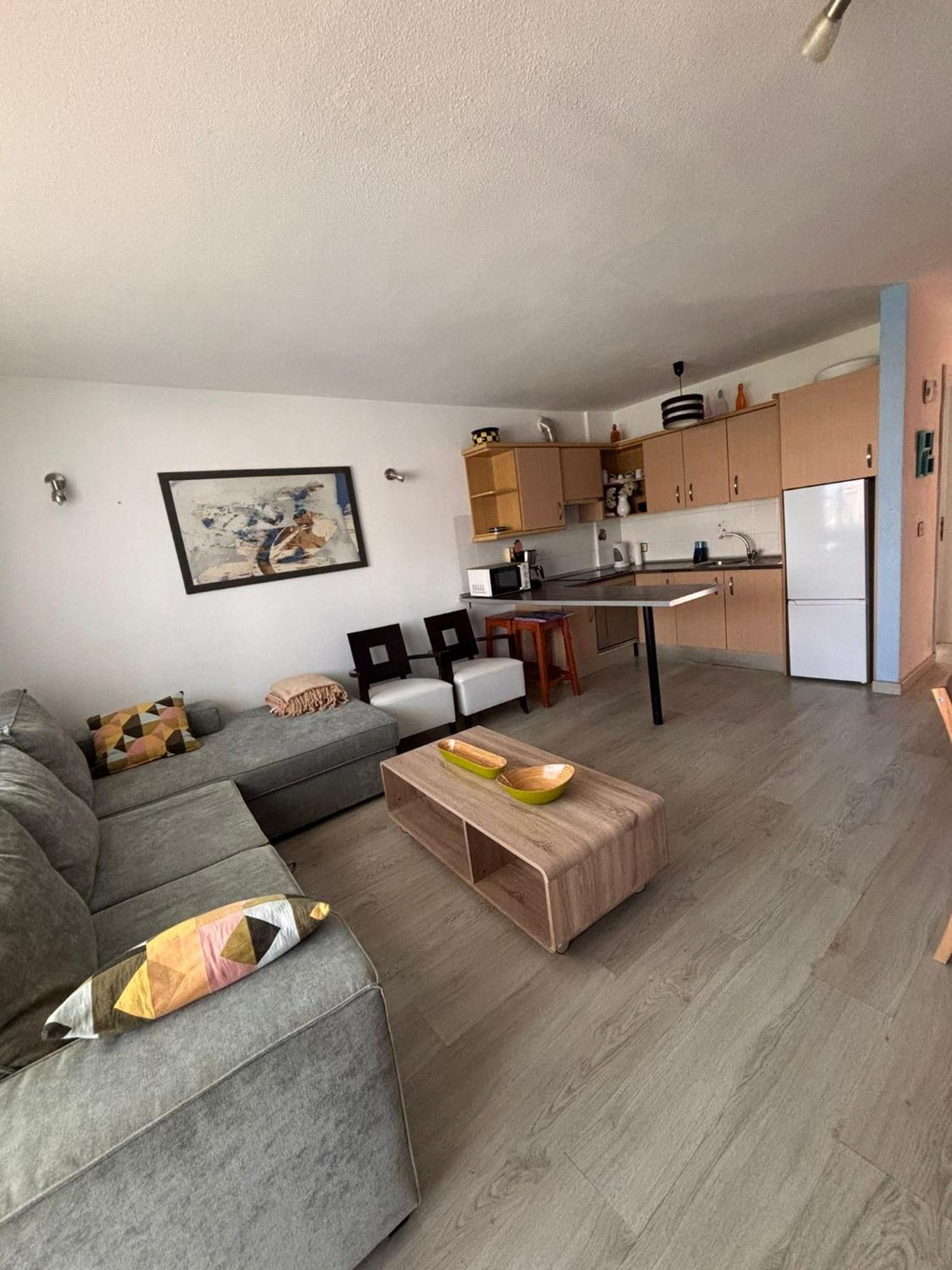First Line Beach Apartment With Ocean View La Arena Puerto de Santiago  Esterno foto
