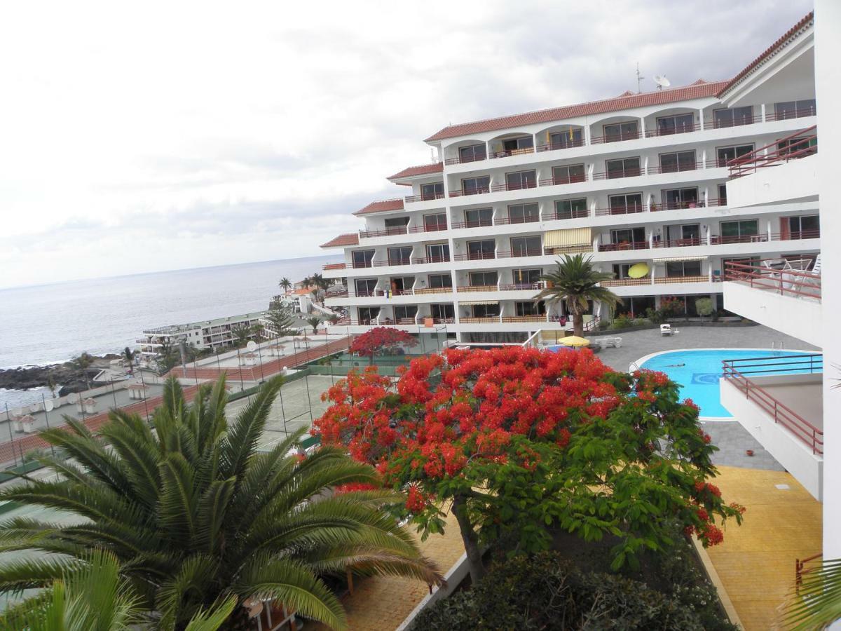 First Line Beach Apartment With Ocean View La Arena Puerto de Santiago  Esterno foto