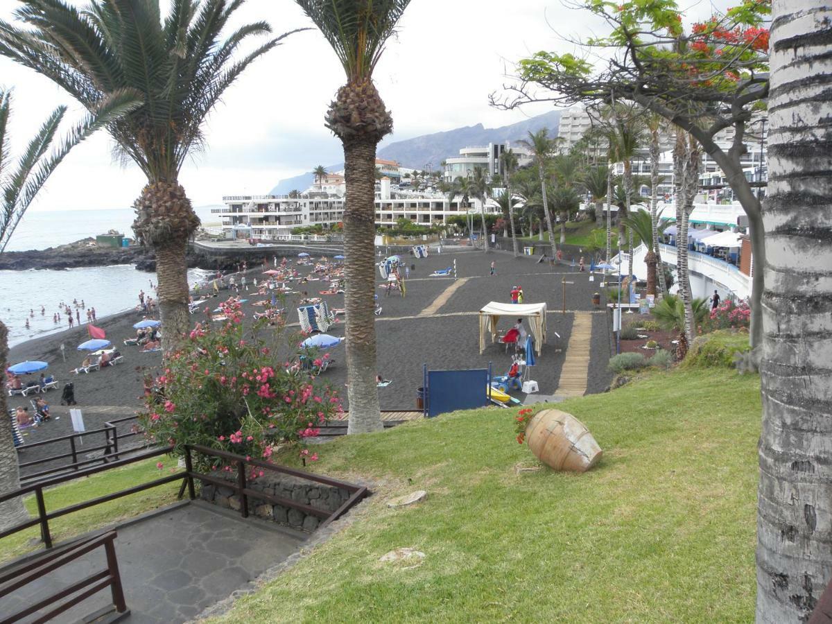 First Line Beach Apartment With Ocean View La Arena Puerto de Santiago  Esterno foto