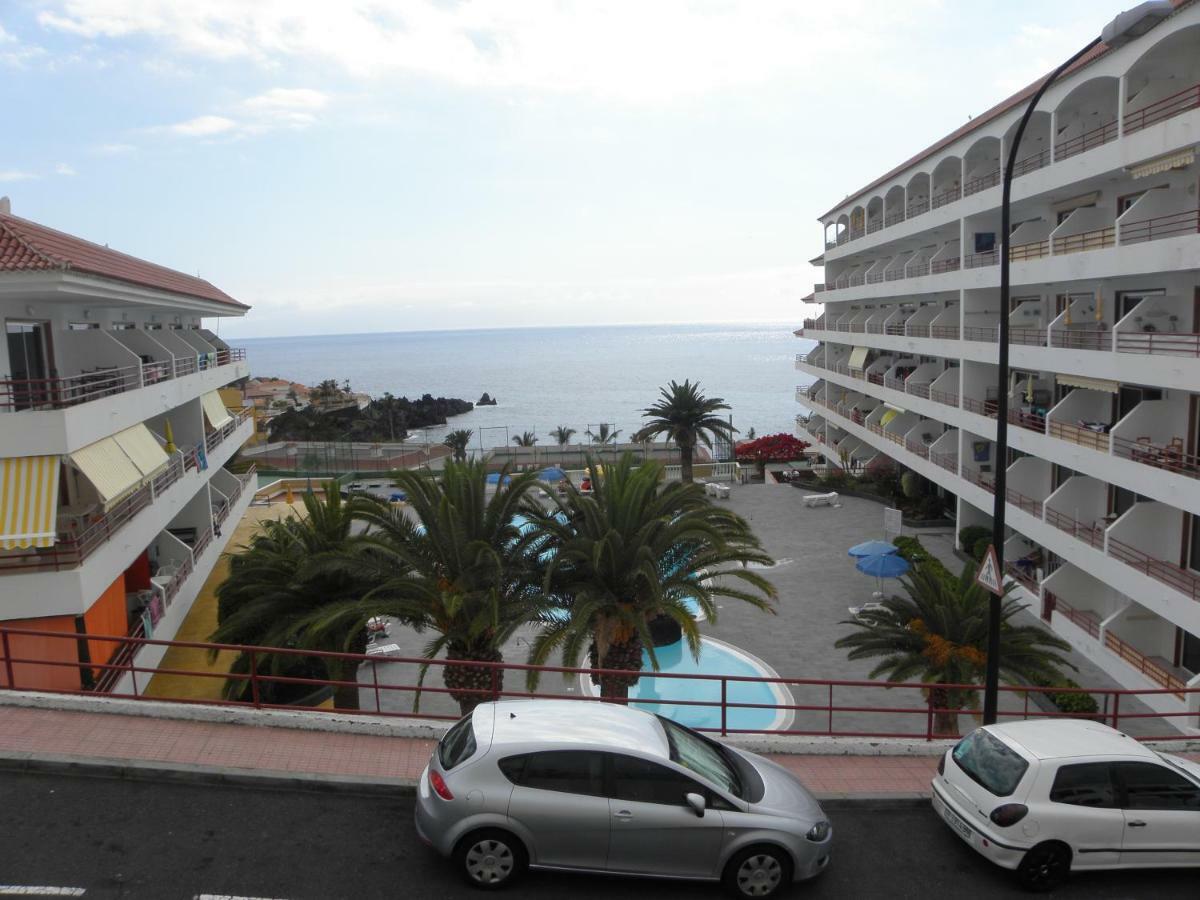 First Line Beach Apartment With Ocean View La Arena Puerto de Santiago  Esterno foto