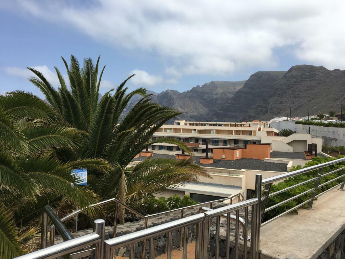 First Line Beach Apartment With Ocean View La Arena Puerto de Santiago  Esterno foto